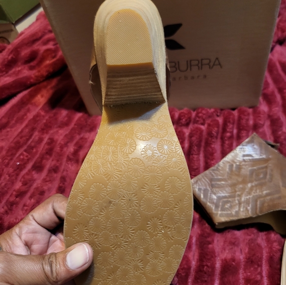 KOOLABURRA Ankle Strap Peonie Leather Heeled Sandals Santa Barbara size 11 size - Picture 4 of 8